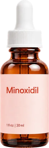 Minoxidil dropper bottle